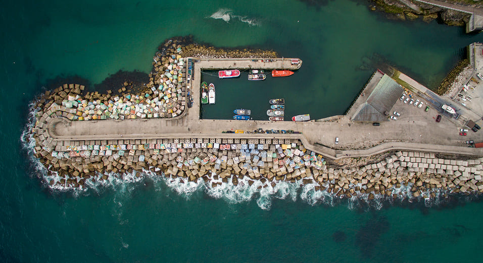 Imagen aérea Puerto Cubo